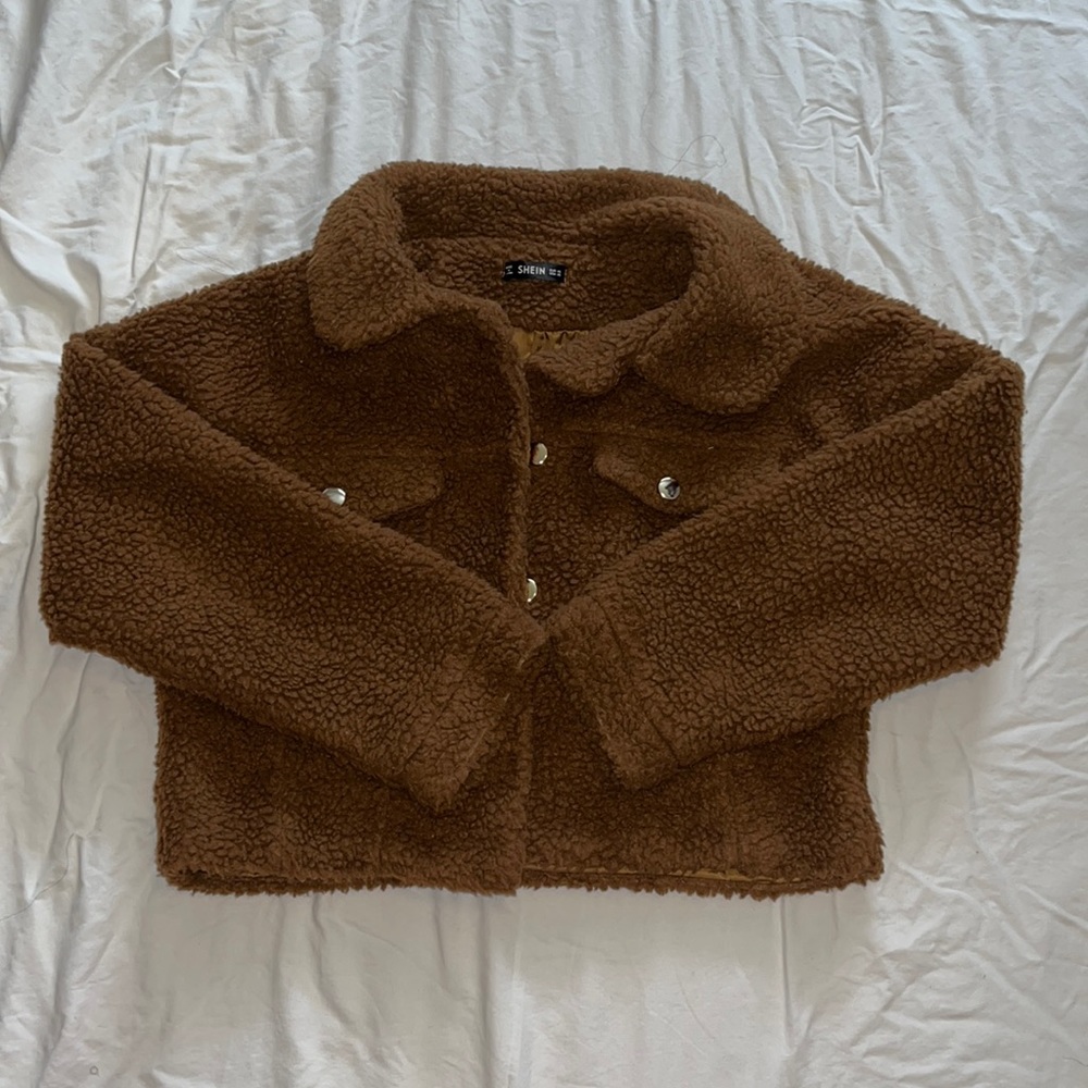 Brown Teddy Jacket